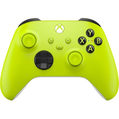 image of Microsoft - Xbox Wireless Controller for Xbox Series X, Xbox Series S, Xbox One, Windows Devices - Electric Volt with sku:bb21729280-6456332-bestbuy-microsoft