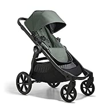 image of Baby Jogger City Select 2 Single-to-Double Modular Stroller, Flint Sage with sku:b094nxnpqf-amazon