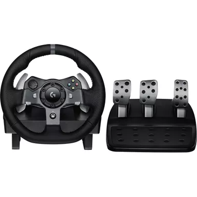 image of Logitech - K44G920 Driveforce Racewheel For XBox One, Black with sku:bb19780416-bestbuy
