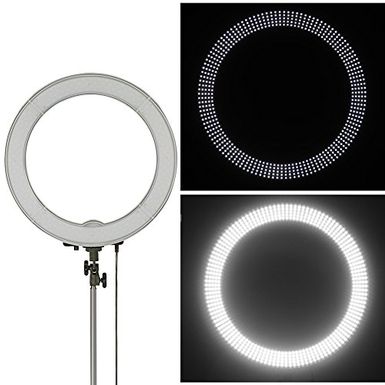 Neewer Camera Photo/Video 18 inches/48 Centimeters Outer 55W 240 Pieces LED SMD Ring Light 5500K Dimmable Ring Video Light with Plastic...