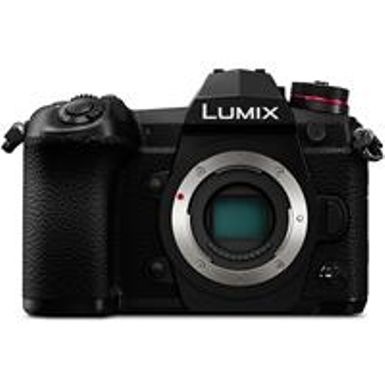 image of Panasonic Lumix G9 Mirrorless Camera Body, Black with sku:b0774ktv1x-amazon