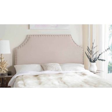 Rent to own Safavieh Denham Headboard with Nailheads, Available in ...