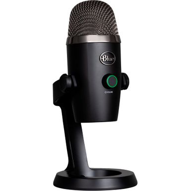 image of Blue Microphones - Blue Yeti Nano Premium Wired Multi-Pattern USB Condenser Microphone with sku:bb21327193-6412249-bestbuy-logitech