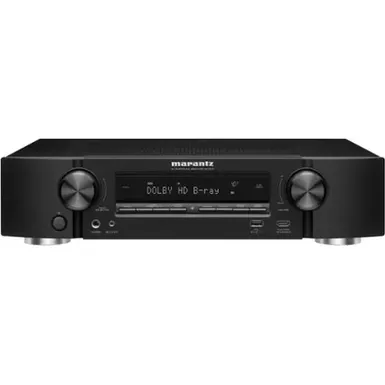 image of Marantz - NR1510 NR 5.2-Ch. Bluetooth Capable With HEOS 4K Ultra HD HDR Compatible A/V Home Theater Receiver - Black with sku:bb22290680-bestbuy