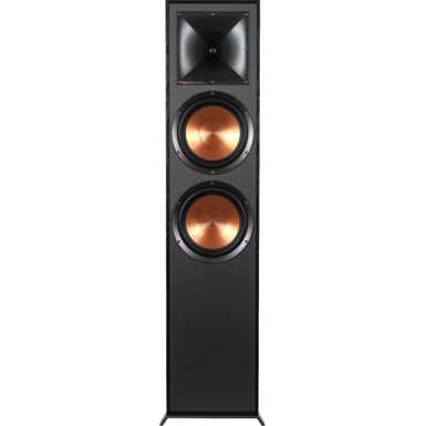 image of Klipsch - Reference Series Dual 8"600-Watt Passive 2-Way Floor Speaker (Each) - Black with sku:bb21014749-6241803-bestbuy-klipsch