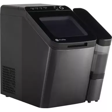 image of GE Profile - Opal 1.0 Nugget Ice Maker With Side Tank - Black with sku:bb22186502-bestbuy