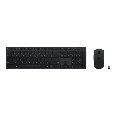 image of Lenovo Professional - keyboard and mouse set - QWERTY - US English with sku:bb22096598-bestbuy