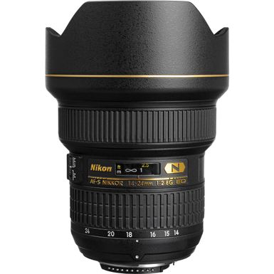 Nikon 14-24mm f/2.8G ED-IF AF-S NIKKOR Lens F/DSLR Cameras - U.S.A. Warranty
