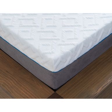 Rent To Own Blissful Nights 12" Gel Memory Foam Mattress And Adjustable ...