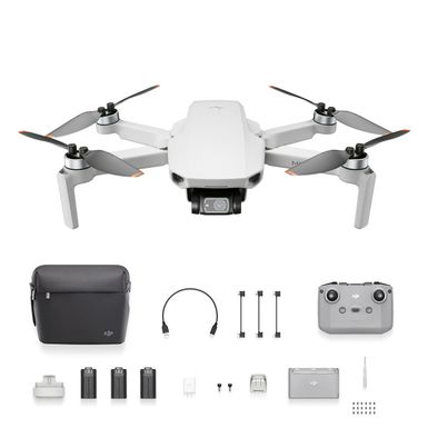 image of DJI Mini 2 Fly More Combo Quadcopter with Remote Controller with sku:bb21647433-6435268-bestbuy-dji