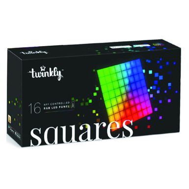 image of Twinkly LED RGB Squares - BT/WiFi with sku:twq064stw07-electronicexpress