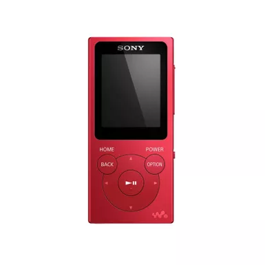 image of Sony 1.77" MP3/FM/Photo Player 8GB Red with sku:nwe394r-powersales