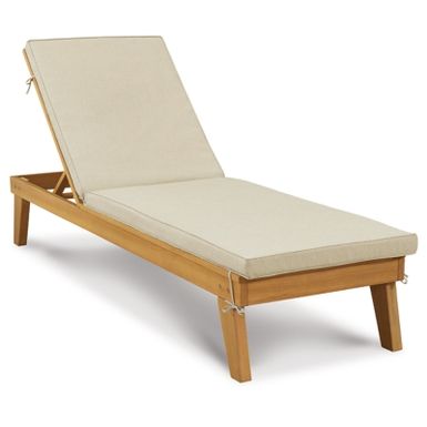 image of Byron Bay Chaise Lounge with Cushion with sku:p285-815-ashley