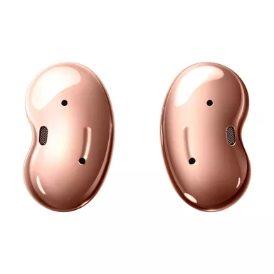 image of Samsung - Galaxy Buds Live True Wireless Noise Cancelling Earbuds Mystic Bronze with sku:bb21614146-6422920-bestbuy-samsung