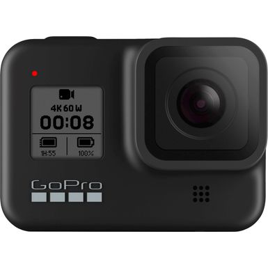 image of GoPro - HERO8 Black 4K Waterproof Action Camera - Black with sku:bb21917734-6485762-bestbuy-gopro