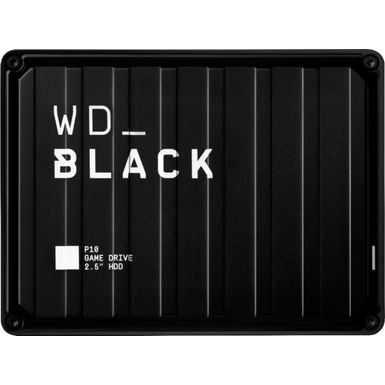 image of WD - BLACK P10 5TB External USB 3.2 Gen 1 Portable Hard Drive - Black with sku:bb21405575-6385541-bestbuy-westerndigital