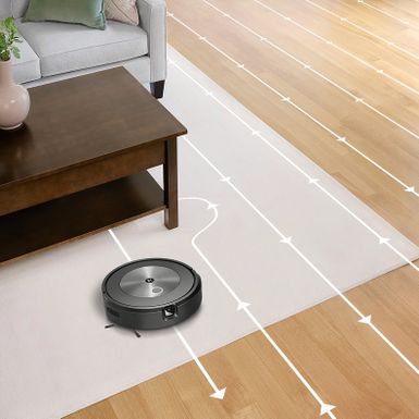 Alt View Zoom 13. iRobot - Roomba j7 (7150) Wi-Fi Connected Robot Vacuum - Graphite