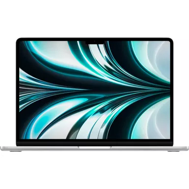 image of MacBook Air 13.6" Laptop - Apple M2 chip - 8GB Memory - 256GB SSD (Latest Model) - Silver with sku:bb22004123-bestbuy