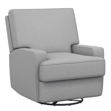 image of Avenue Greene Holly Swivel Glider Recliner Chair - Grey with sku:spugy2svfppiuu_puhgvoastd8mu7mbs-overstock