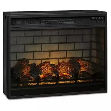 image of Black Entertainment Accessories LG Fireplace Insert Infrared with sku:w100-121-ashley