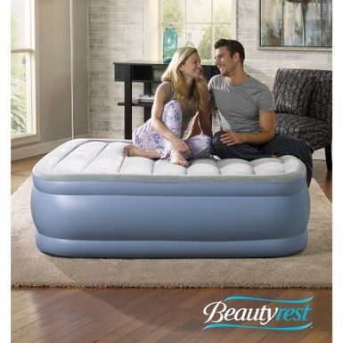 simmons deepsleep hi loft raised air bed with pump simmons deepsleep hi loft raised air bed with pump