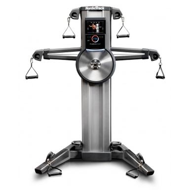 image of NordicTrack - Fusion CST Strength Training Machine - Gray/Silver with sku:bb21407871-6346833-bestbuy-nordictrack