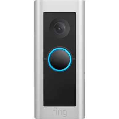image of Ring - Video Doorbell Pro 2 - Satin Nickel with sku:bb21711901-bestbuy