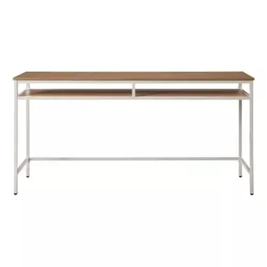 OSP Home Furnishings - 60" Writing Desk - Taupe/Brown