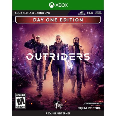 image of Outriders Day 1 Edition - Xbox One, Xbox Series X with sku:bb21250855-6352377-bestbuy-uandientertainment