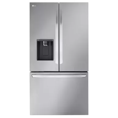 image of Lg French Door Refrigerator 30.7 Cu. Ft. Smart Standard-depth Max In Stainless Steel Finish with sku:lrfxs3106ss-abt