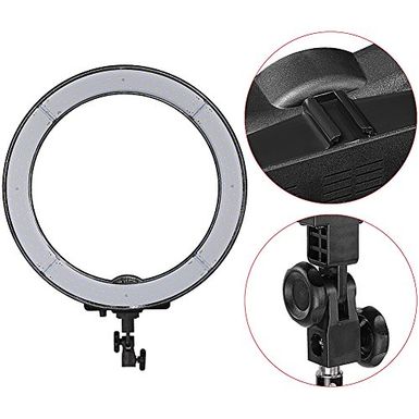 Neewer Camera Photo/Video 18 inches/48 Centimeters Outer 55W 240 Pieces LED SMD Ring Light 5500K Dimmable Ring Video Light with Plastic...
