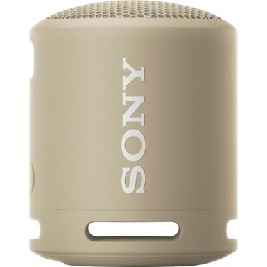 image of Sony - EXTRA BASS Compact Portable Bluetooth Speaker - Taupe with sku:bb21728933-6456737-bestbuy-sony