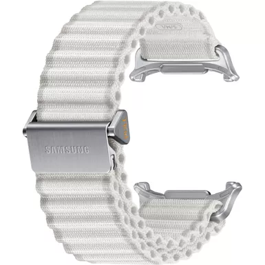 Samsung - Galaxy Watch Ultra Trail Band - White Sand