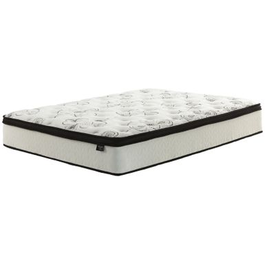 image of White Chime 12 Inch Hybrid Twin Mattress/ Bed-in-a-Box with sku:m69711-ashley
