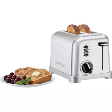 image of Cuisinart - 2 Slice Metal Classic Toaster - Stainless Steel with sku:bb21536535-bestbuy
