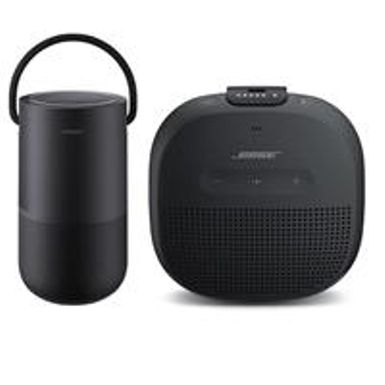 image of Bose - Portable Home Speaker - Triple Black - With Bose - SoundLink Micro Bluetooth Speaker - Black with sku:bophstbf-adorama