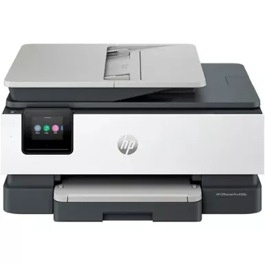 image of HP - OfficeJet Pro 8139e Wireless All-In-One Inkjet Printer with 12 months of Instant Ink Included with HP+ - White with sku:bb22227585-bestbuy