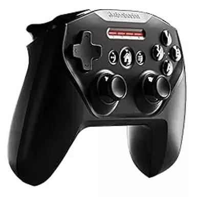 image of SteelSeries - Nimbus+ Wireless Gaming Controller for Apple iOS, iPadOS, tvOS Devices - Black with sku:bb21571262-bestbuy