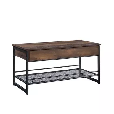 Sauder - Briarbrook Lift Top Coffee Table Bo - Barrel Oak