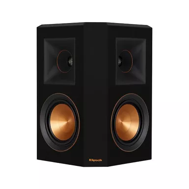 image of Klipsch Reference Premiere RP-502S 400W 2-Way Surround Sound Speakers, Piano Black, Pair with sku:kp1065825-adorama