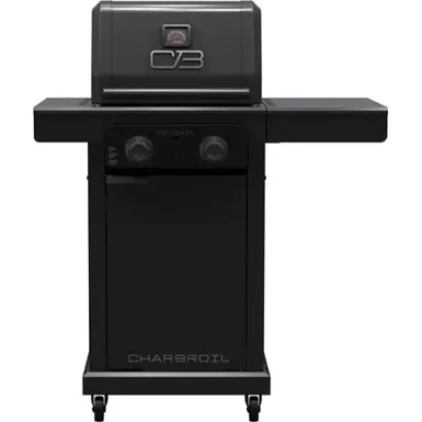 Charbroil - Pro Series with Amplifire Infrared Technology 2-Burner Propane Gas Grill Cabinet, 463676724 - Black