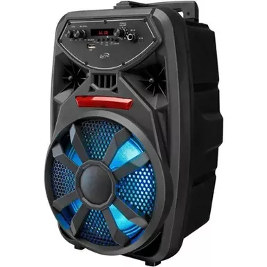 image of iLive - Portable Bluetooth Party Speaker - Black with sku:bb21520053-bestbuy