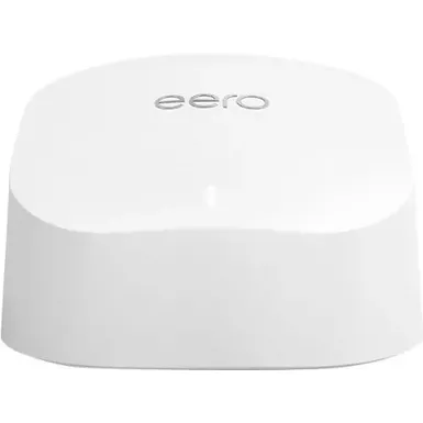 image of eero - 6 AX1800 Dual-Band Mesh Wi-Fi 6 Router with sku:bb21644799-bestbuy