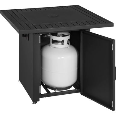 Alt View Zoom 16. Insignia™ - 28" Square Fire Table - Black
