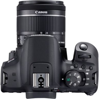 Top Zoom. Canon - EOS Rebel T8i DSLR Camera with EF-S 18-55mm Lens - Black
