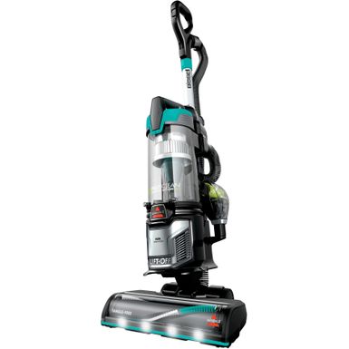 Angle Zoom. BISSELL - MultiClean Allergen Lift-Off Pet - Black with Electric Blue Accents