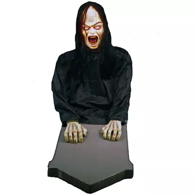 Resurrection Mary by Tekky, Premium Halloween Animatronic for Indoor or Covered Outdoor, Battery Operated