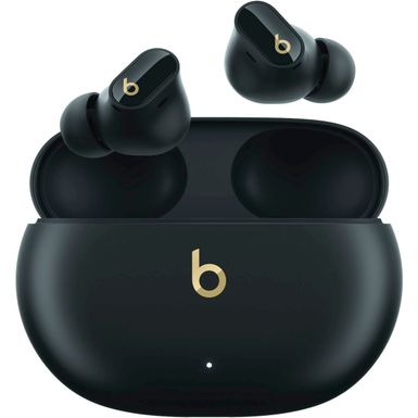 image of Beats by Dr. Dre - Beats Studio Buds + True Wireless Noise Cancelling Earbuds - Black/Gold with sku:mqlh3ll/a-streamline