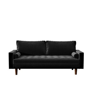 image of US Pride Mac Velvet Sofa - Black with sku:8ggekval-qfy5wfhk1fbzastd8mu7mbs--ovr