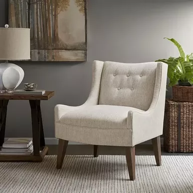 Cream Malabar Accent Chair